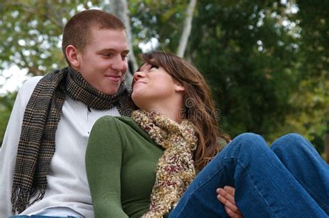 autumn couples stock image image of outside fashion 6743723