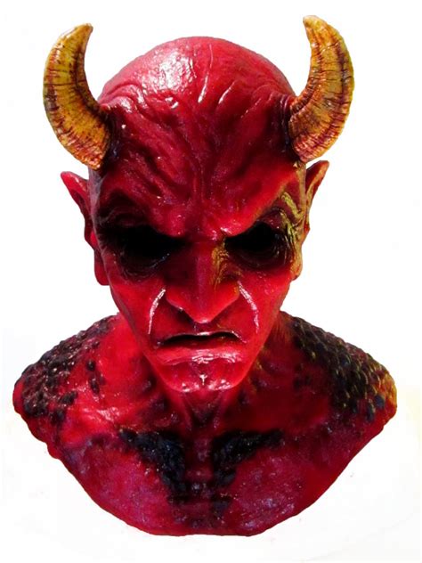 Monster Talk: Silicone Red Devil Oni Demon Mask