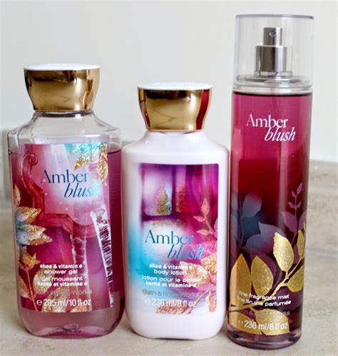 kate s beauty station time to layer up bath and bodyworks amber blush
