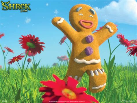 Happy Gingerbread Man Writing Gingerbread Man Shrek Shrek Shrek
