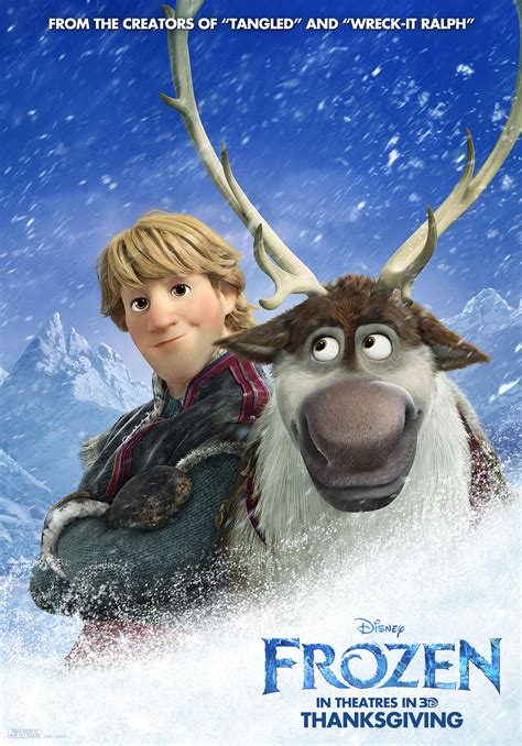 A rugged mountain man and ice harvester by trade, kristoff was a bit of a loner with his reindeer pal, sven, until he met anna. Image - Frozen kristoff sven.jpg | Disney Wiki | Fandom ...