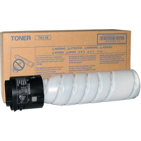 The integrated toner loop mechanism recycles and reuses toner particles that are not attached to the paper. Konica Minolta A3VW050, Toner Cartridge Black, Bizhub 215 ...
