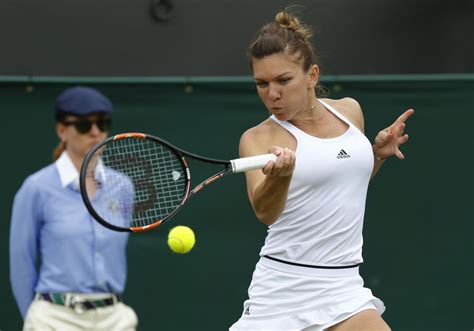The official facebook page of romanian professional tennis player simona. Simona Halep - Wimbledon Tennis Championships in London ...