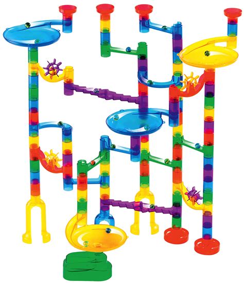 Marble Genius Marble Run Starter Set 130 Complete Pieces Free