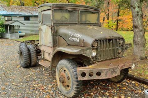 Gmc M211 Deuce And A Half 2 12 Ton 6x6 Army Military Truck For Sale
