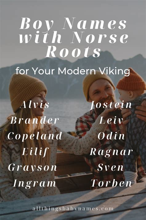Modern Viking Baby Names With Norse Roots