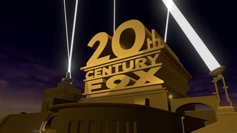 20th Century Fox Logo 3d Model By Antonio Ave 1992 Antoniovideogames