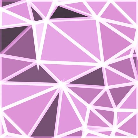 Geometric Triangle Pattern Abstract Background In Pink And
