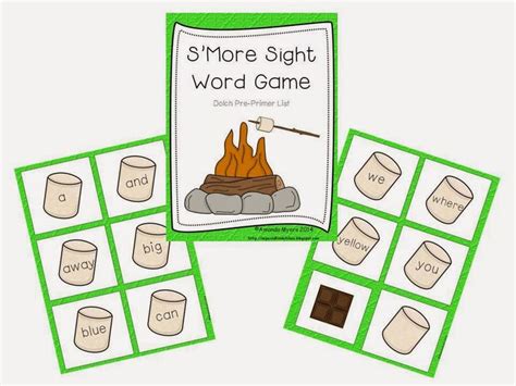 A Special Kind Of Class Smore Fun Kindergarten Sight Word Fun Dolch