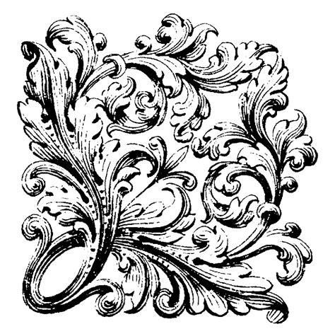 Filigree With Images Filigree Design Baroque Design Vintage Graphics