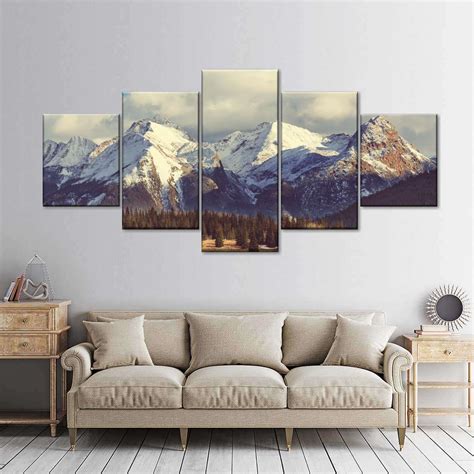 Colorados Rocky Mountains Multi Panel Canvas Wall Art In 2021