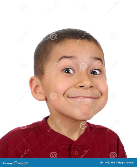 Kid With Big Smile Stock Photo Image Of Positive Open 14563196