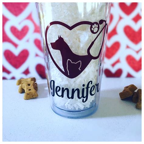 Personalised unique veterinarian gifts, man vet travel mug. Personalized Vet Tech Tumbler, Veterinary Gift, Vet ...