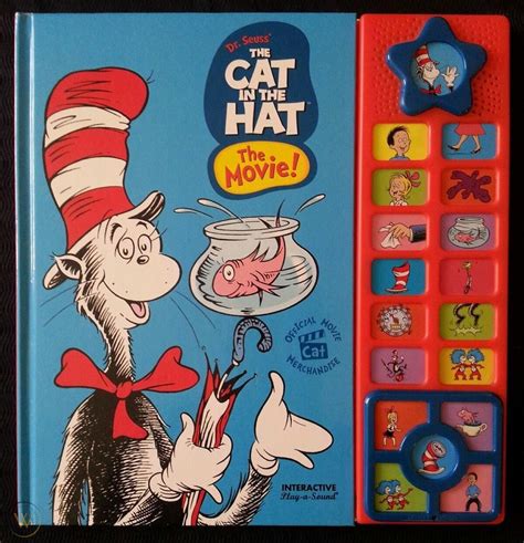 Dr Seuss The Cat In The Hat Movie Story Book Interactive Play A