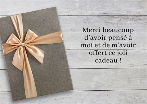 Message De Remerciement Pour Un Cadeau Message D Amour