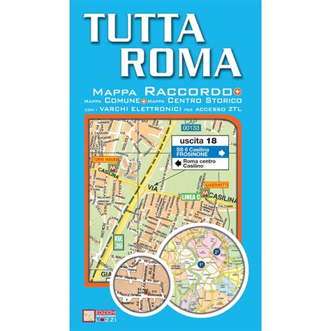Mappa Di Roma Tutta Roma 9788896620724 Gruppo Lozzi Editori