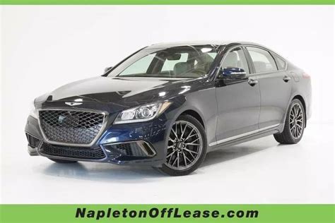 Used Genesis G80 In Adriatic Blue For Sale Check Photos Prices And