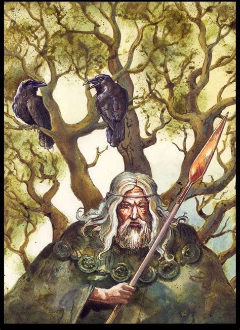 All Father Odin Viking Art Vikings Viking Tribes