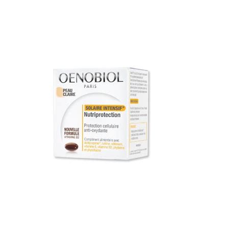 Oenobiol Solaire Intensif Oad 2 Caps60 Pharmacie Granpharma