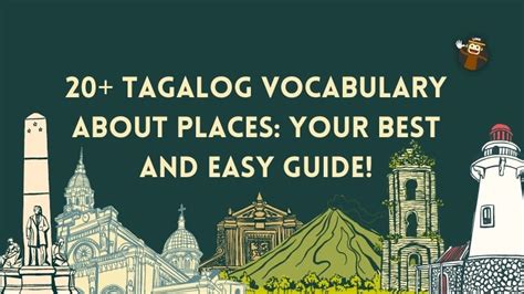 20 Tagalog Vocabulary About Places Your Best And Easy Guide Ling App