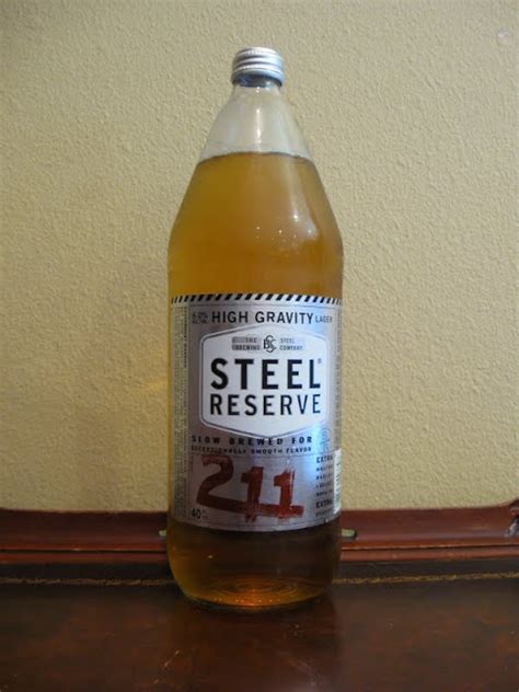 Doing Beer Justice Steel Reserve 211 Malt Liquor