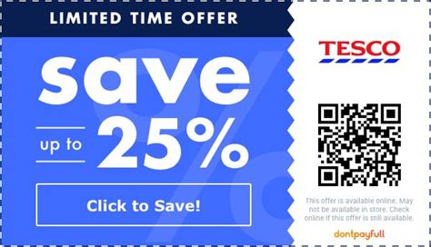 £5 Off Tesco Vouchers And Discount Codes July 2022