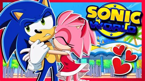 Date In Twinkle Park Sonic And Amy Play Sonic World Youtube