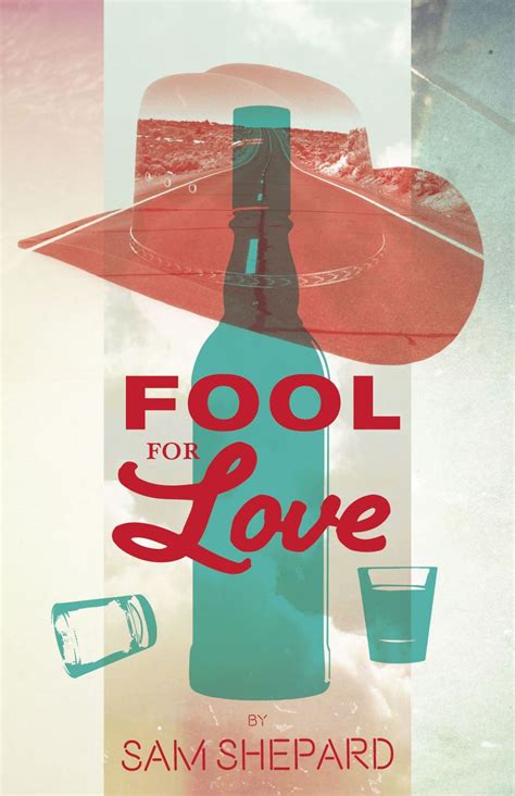 A Bottle With A Straw Hat On Top Of It And The Words Fool For Love