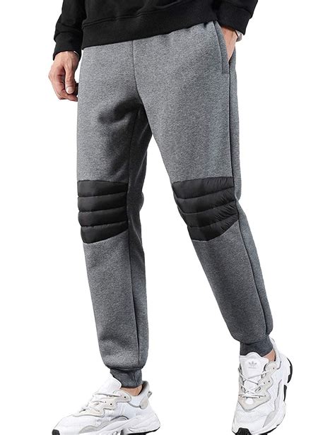 Buy Pehmea Mens Warm Sherpa Fleece Lined Sweatpants Casual Winter