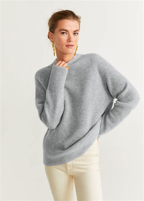 100 Cashmere Sweater Women Mango Usa Wool Sweaters Cashmere