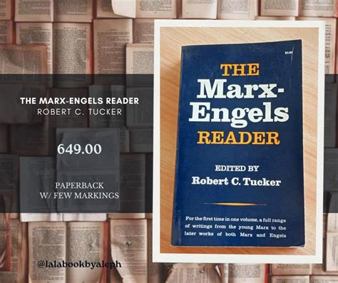 The Marx Engels Reader Hobbies And Toys Books And Magazines Fiction