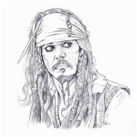 Jack Sparrow Drawing At Getdrawings Free Download