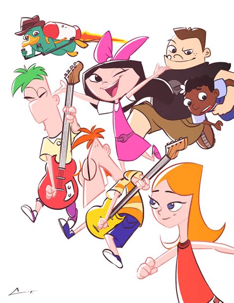 Charles Tan Phineas And Isabella Phineas And Ferb Disney Fun