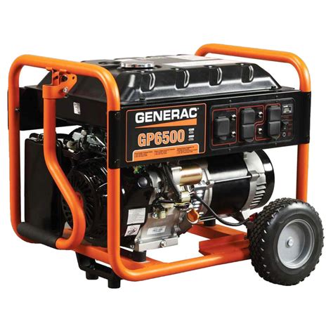 Generac Gp6500 6500w8125w Gas Generator New Factorypure