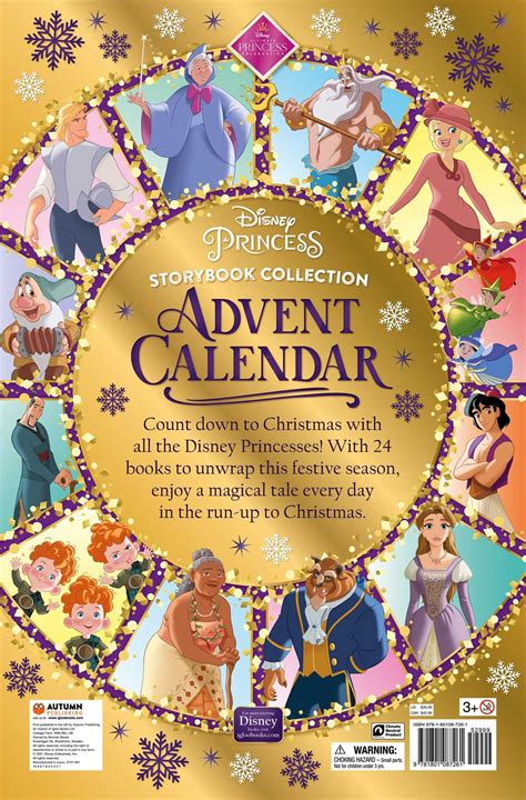 Disney Princess Storybook Collection Advent Calendar Book By