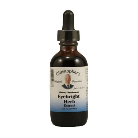 Dr Christophers Original Eyebright Herb Liquid Extract 2 Oz
