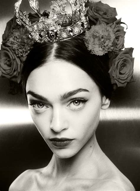 Zhenya Katava Fot Dolce And Gabbana Spring 2015 Fot Amai Headdress