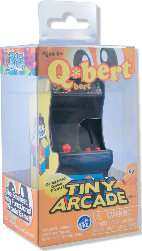 Tiny Arcade Qbert Cheeky Monkey Toys