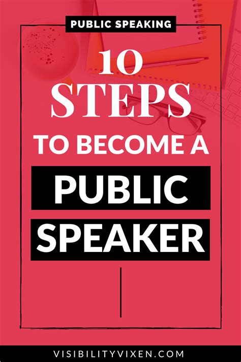 10 Steps To Becoming A Public Speaker How To Become Public Speaker