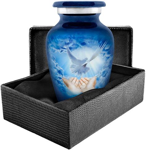 Trupoint Memorials Peaceful Dove Small Keepsake Urn For Human Ashes