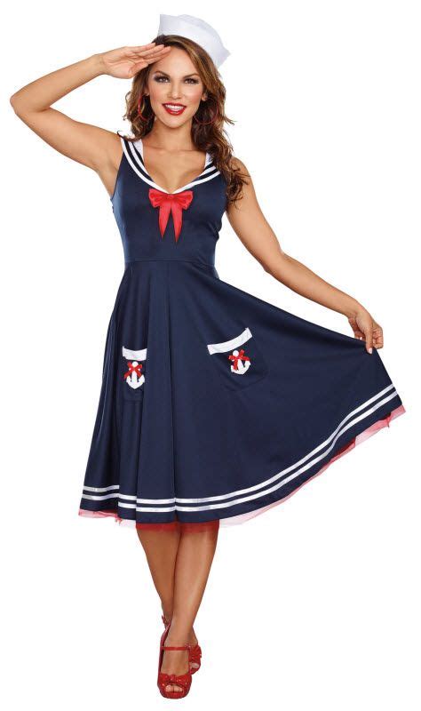 Womens Sailor Costume Rl10284 Plus Size Costume Costumes For Women Sailor Costumes