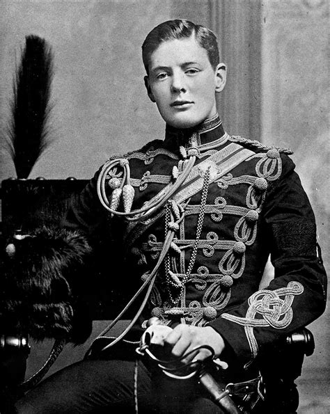 Young Winston Churchill 1890s