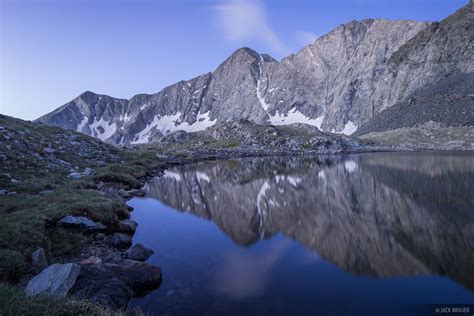 Lily Lake Dawn Reflection Sangre De Cristos Colorado Mountain