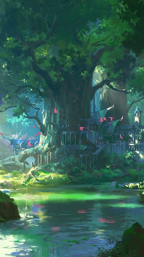 30 Anime Forest Pc Wallpaper Anime Top Wallpaper