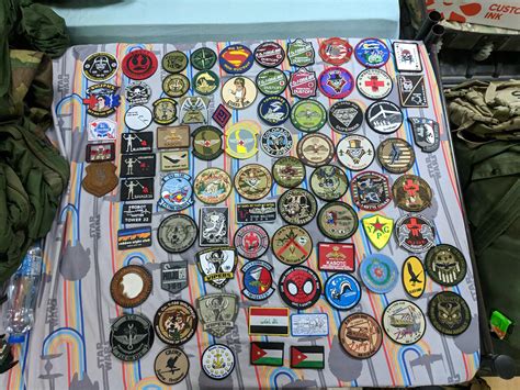 A Deployments Worth Of Army Aviation Patches Rpatches