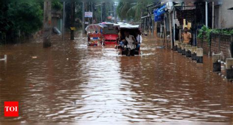 Assam Flood Over One Lakh People Affected In Eight Districts India News Times Of India