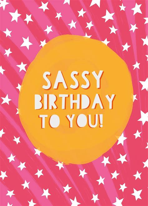 Sassy Birthday Card Scribbler