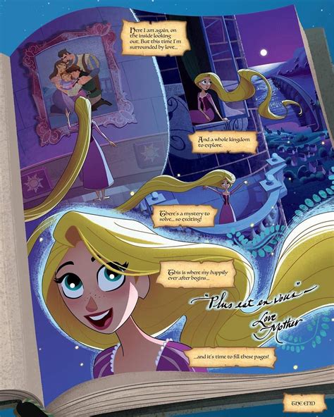 tangled before ever after graphic novel preview disney princesses and princes disney princess