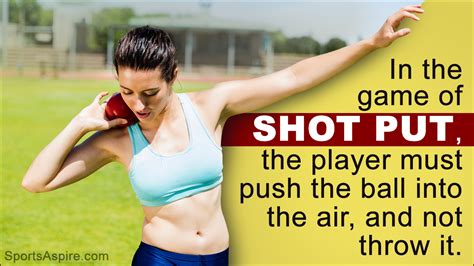 A Simplified Explanation Of The Basic Rules Of Shot Put Sports Aspire