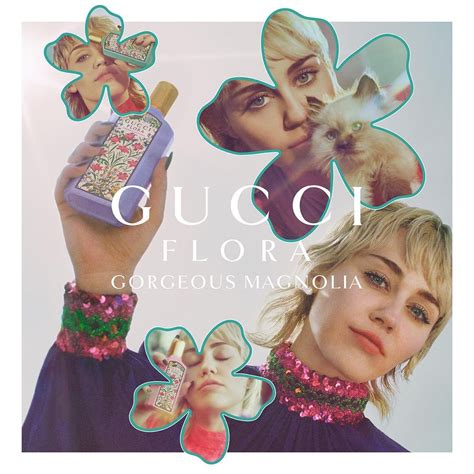 Miley Cyrus Appears In Gucci S Flora Gorgeous Magnolia Campaign